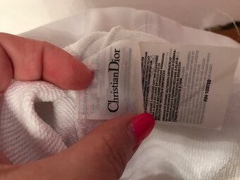 CHRISTIAN DIOR white damska mikinka M/L - 8