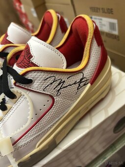 Jordan 2 Retro Low SP Off White Red, 41 - 8