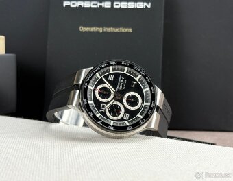 Porsche Design, model P6360 black dial, originál hodinky - 8