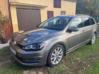VW Golf 7 1.6 TDI - panoráma, ťažné, adaptívny, led svetlá - 8
