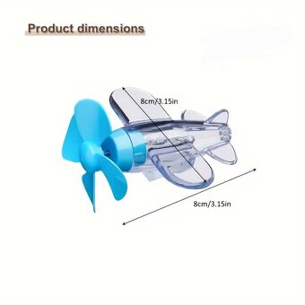 veterné mini lietadlá na riadidlá – vetrom poháňané, - 8