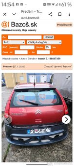 Predám Citroen C4 benzín log po dohode aj spz - 8