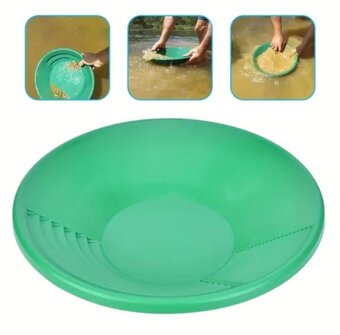 Ryžovanie ZLATA Panvica 37 cm aj veci ako prvý záchytný SET - 8