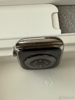 Predám Apple Watch 7 41mm Silver Stainless Steel (GPS + Cell - 8