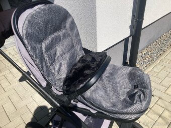 Kombinovaný kočík Moon Style 2020, autosedačka Cybex - 8
