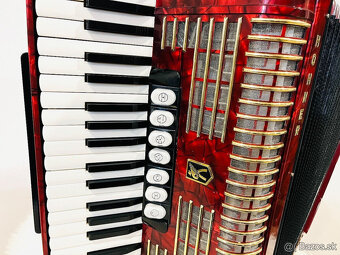 Predám krásny akordeón HOHNER Verdi II N-96basový- - špičkov - 8