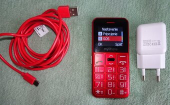 Predám seniorský MYPHONE HALO EASY s nabíjačkou. - 8