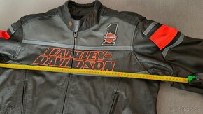 Harley Davidson pánska kožená bunda - 8