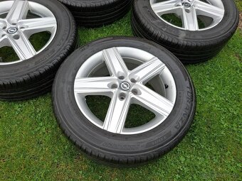 17" ALU disky 5x105 Opel Mokka + letné 215/60 r17 7mm... - 8