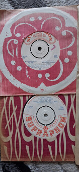 Malé retro LP gramofónové platne SUPRAPHON - 8