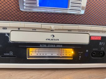 Auna Retro rádio CD/MP3 BT USB SD - 8