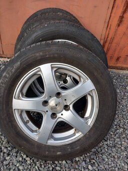 Disky Thália 14" + pneumatiky DUNLOP 4ks - 8