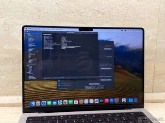 MacBook Pro 14" M3 Pro 18GB/1TB, batéria: 100%, 9 cyklov - 8