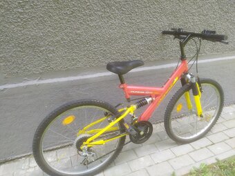 Detský celoodpružený bicykel Olpran 24" - 8