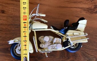 Motorka, model, retro, dekorácia, darček - 8