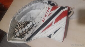 Brankarska vystroj  Bauer +korcule a prilba - 8