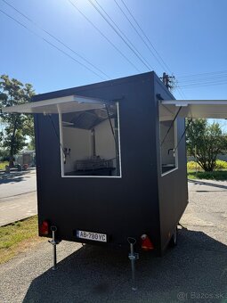 Gastro príves / foodtruck 3 m / 3,5 m / 4 m Gastro stánok - 8