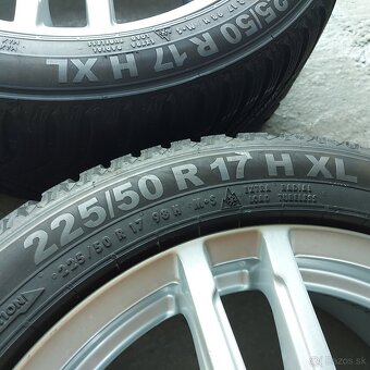17"Elektróny Dezent 5x112 Audi A4 zimné - 8