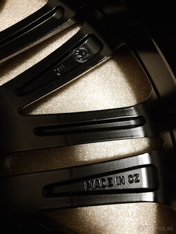 Luxon Black 5x112 R18 7,5Jx18 ET48 Škoda Octavia 4 NOVÉ - 8