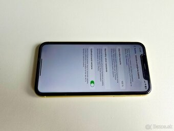 APPLE IPHONE 11 64GB YELLOW,ZDRAVIE BATERKY 100% - 8