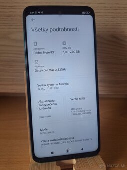 Xiaomi Redmi Note 9S 6GB+2GB/128GB Dual SIM 48Mpx 4K UltraHD - 8