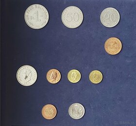 Zbierka mincí - Latinská Amerika, Afrika, Kanada, Vatikán me - 8
