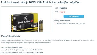 Predám ZKM 456 kal. 22 LR terčovnica-presná - 8