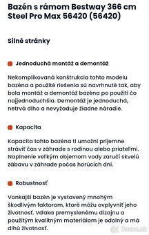 Predám nový bazén - 8