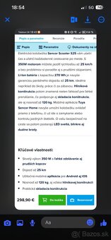 El. Kolobežka sencor - 8