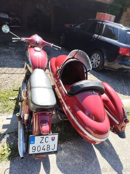 Jawa 350 typ 360 + sajd s TP a EČ - 8