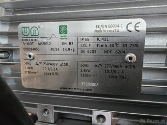 Taliansky KOMPRESOR 200L a 270L - 8