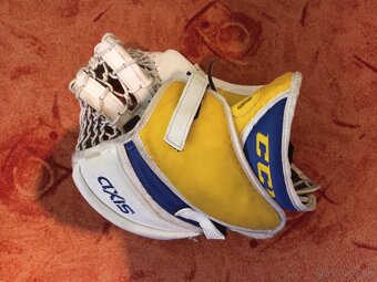 Brankárska lapačka a vyrážačka CCM, Axis a Eflex 4, custom - 8