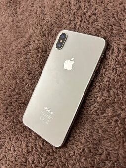 iPhone X 64GB Silver - 100% - 8