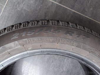 PIRELLI WINTER 2 CINTURATO rozmer 215/55/R17 dezen 8mm - 8
