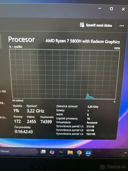 Acer Nitro 5 Ryzen 7, RTX3070, 16GB, M.2... - 8