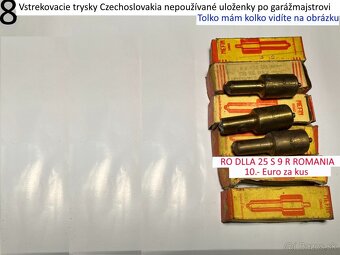 Trysky TATRA LIAZ ZETOR PAL Czechoslovakia - 8