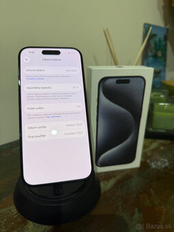 📱 iPhone 15 Pro 256GB – Natural Titanium (Prémiový stav) ✨ - 8