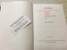 Dějiny českej literatury a Etymologický slovník - 8