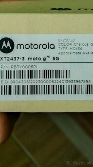 Moto g 75 5g 8-256 ram - 8