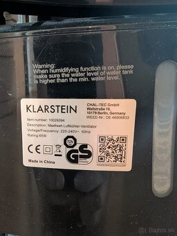 Klarstein - prenosná klimatizácia - 8