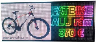 Farebná svetelná LED reklama panel displej 103x45cm - 8