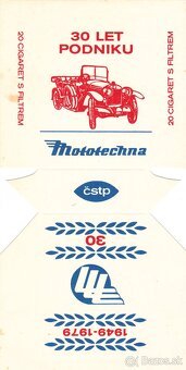 ČESKOSLOVENSKÉ CIGARETY PRÁZDNE KRABIČKY - 8
