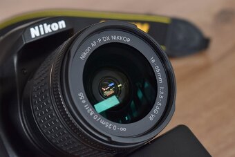Nikon d3400 bluetooth - VR objektiv AF-P 18-55 - len 2tis sn - 8