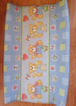 Detská postieľka, matrac, vanička, prebaľovacie pulty, nosič - 8