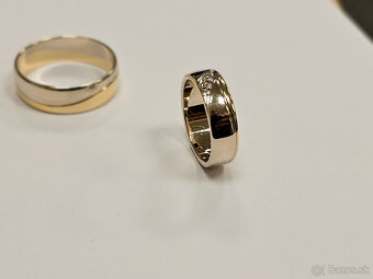 Predám zlaté obrúčky (585) zo 14 karátového zlata. - 8