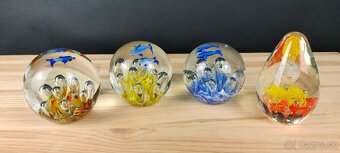 Mix - starý porcelán, sklo, keramika, kov - 8