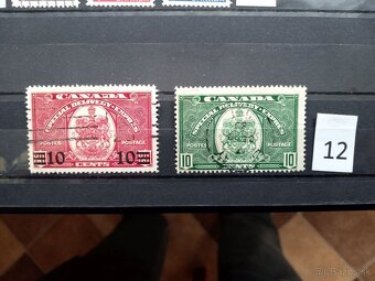 Poštové známky č.812 - 12 ks sérií KANADA - 8