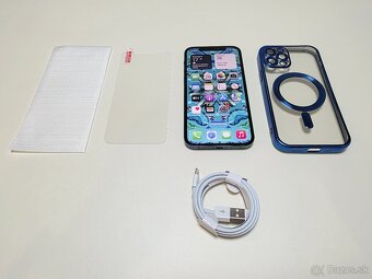 APPLE IPHONE 12 PRO 128GB BLUE ,ZDRAVIE BATERKY 100% - 8