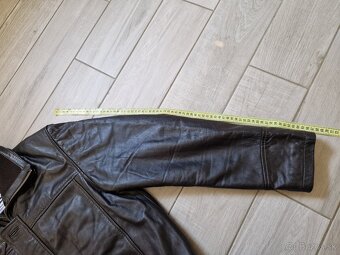 Pánská kožená bunda Max velikost M pravá kůže - 8