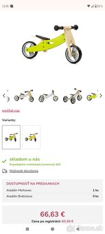 Trojkolka, trojkolesové drevené odrážadlo - 8